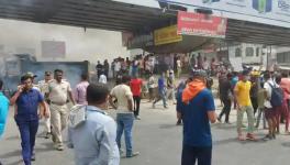 बिहारः सेना की अग्निपथ स्कीम का विरोध, बक्सर में ट्रेन पर पथराव