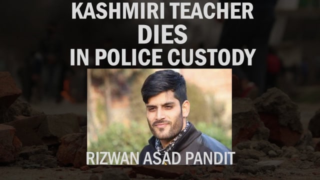 Kashmiri Teacher Dies In Police Custody