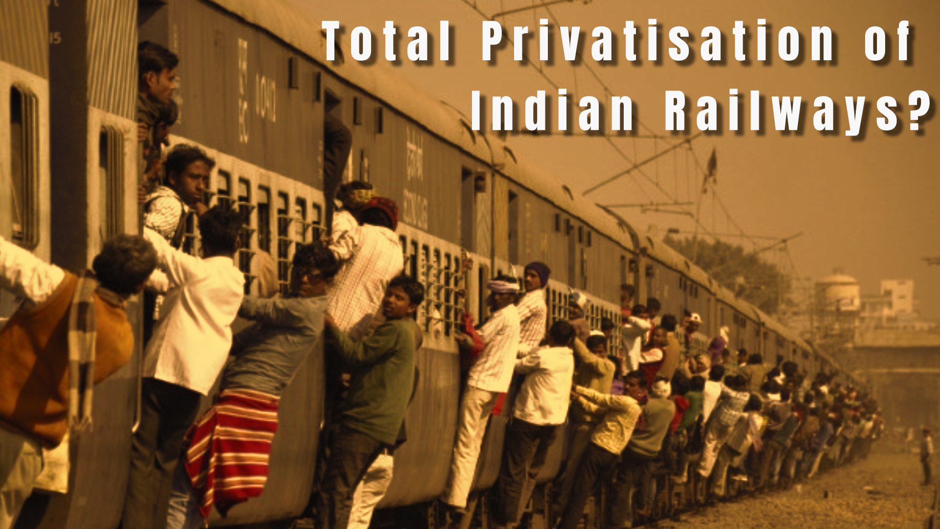 भारतीय रेल के निजीकरण 