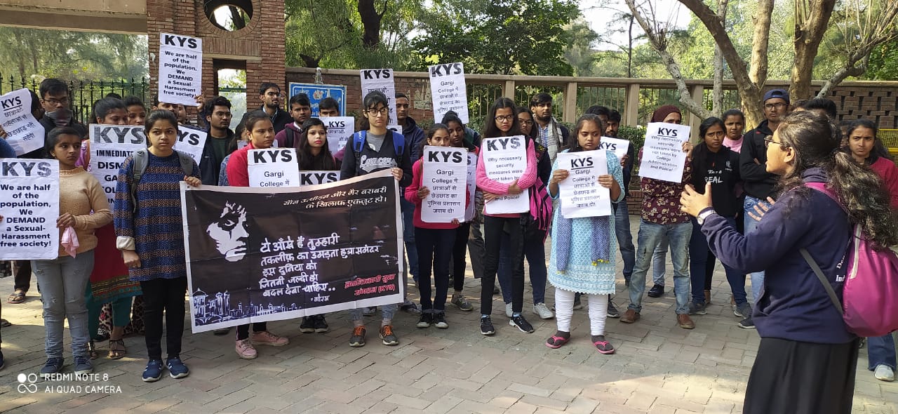 Gargi college protest