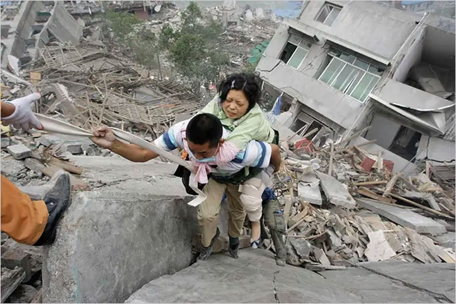 चीन में 6.0 तीव्रता का भूकंप, तीन लोगों की मौत, 60 घायल