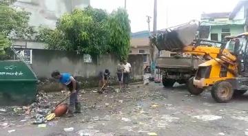 sanitation workers