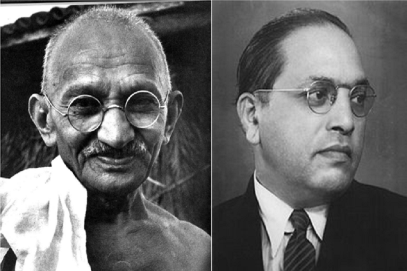 Ambedkar and Gandhi