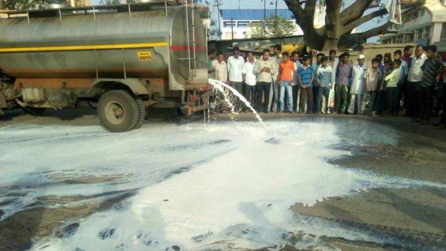 farmers protest