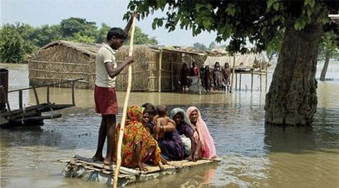 बिहार में बाढ़ की स्थिति गंभीर, करीब 25 लाख लोग प्रभावित