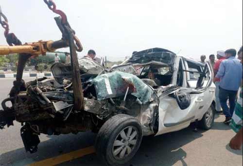 तमिलनाडु दो सड़क दुर्घटना
