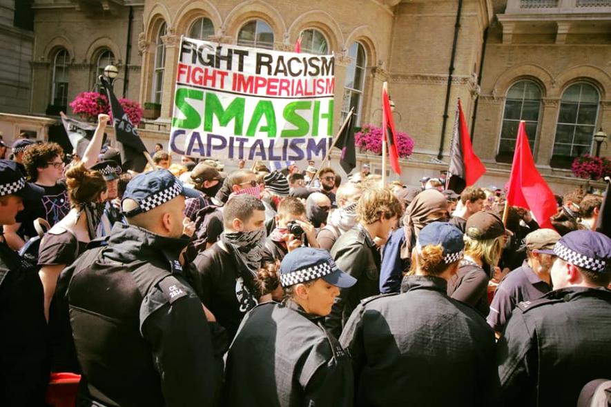 लंदन में फ़ासीवाद-विरोधी लामबंदी