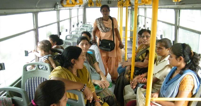 free bus for women