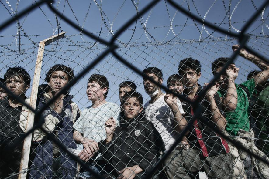 ग्रीस में शरणार्थियों के लिए डिटेंशन सेंटर
