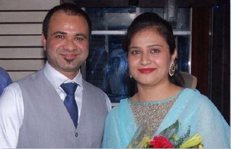 Dr kafeel and his wife