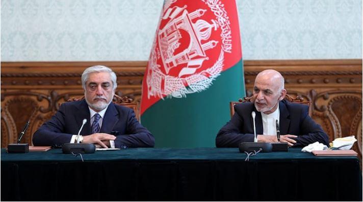 Ashraf Ghani and Abdullah Abdullah