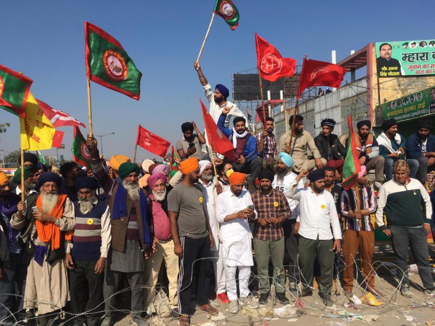 कृषि कानूनों के खिलाफ आंदोलन