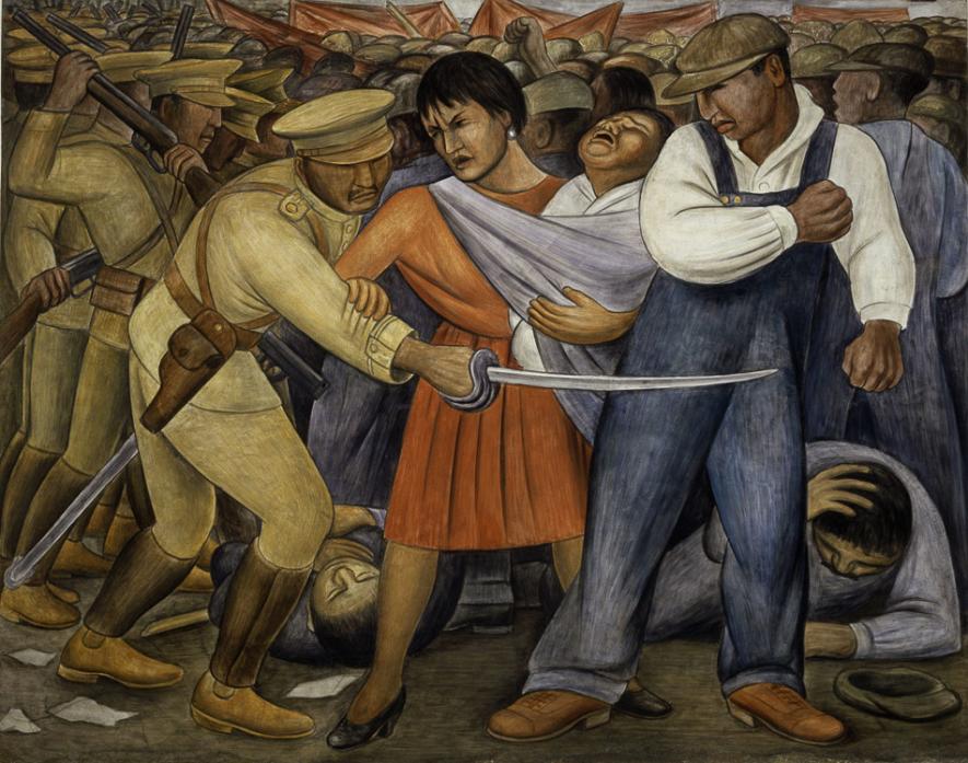 डिएगो रिवेरा (मेक्सिको), विद्रोह, 1931