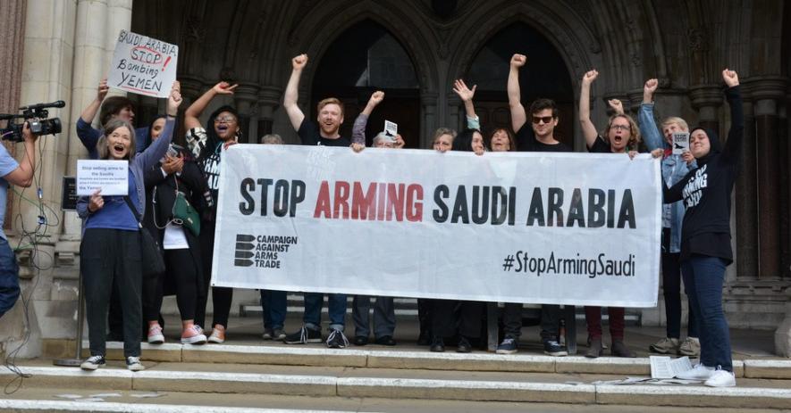 सऊदी अरब को हथियारों की बिक्री को निलंबित करने के लिए ब्रिटेन पर दबाव बढ़ा