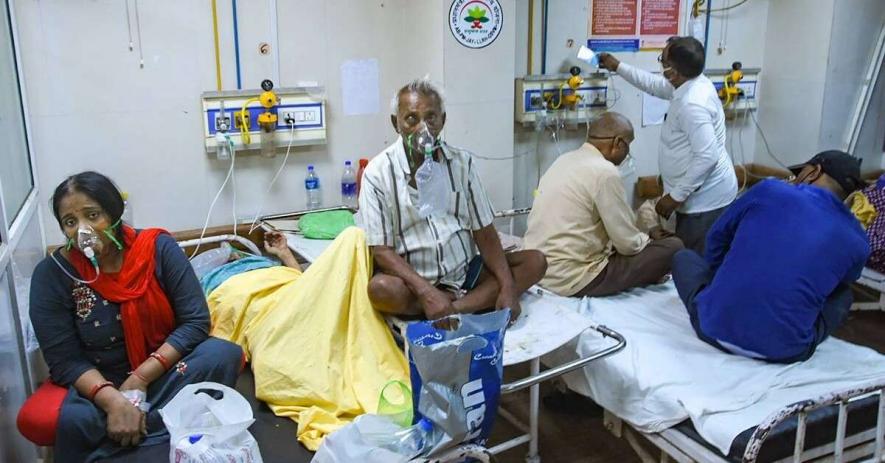 गुजरात : राजकोट के अस्पतालों ने ऑक्सीजन की भारी कमी की शिकायत की
