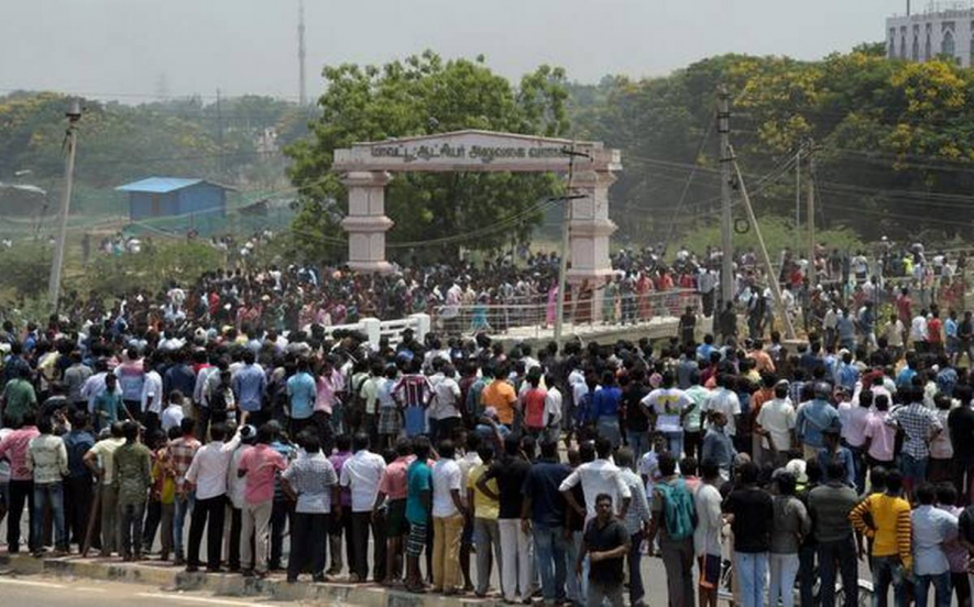 स्टरलाइट विरोधी प्रदर्शन के दौरान हुई हत्याओं की जांच में अब तक कोई गिरफ़्तारी नहीं