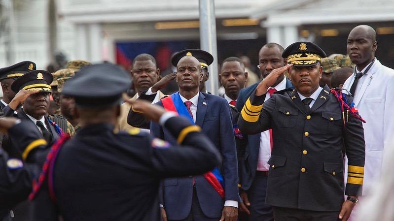 हैती के डी-फैक्टो प्रेसिडेंट जोवेनेल मोइसे की हत्या