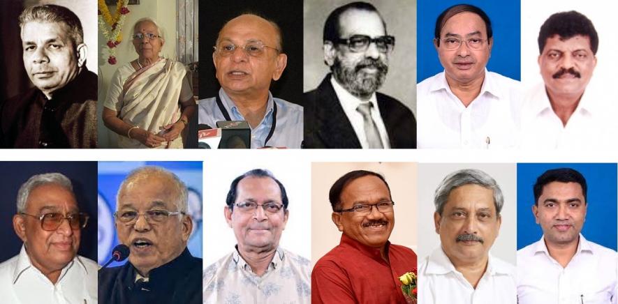 Goa Chief Ministers
