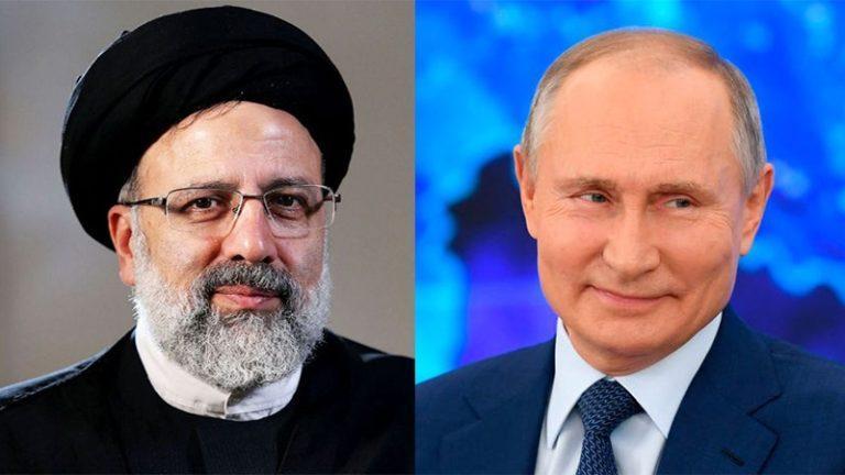 ईरान के राष्ट्रपति इब्राहिम रायसी ने नाटो विस्तार और ईरान परमाणु मुद्दे पर चर्चा करने के लिए रूसी राष्ट्रपति व्लादिमीर पुतिन को फोन किया