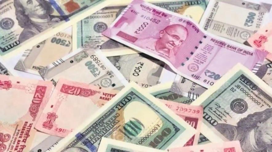 dollar and rupee