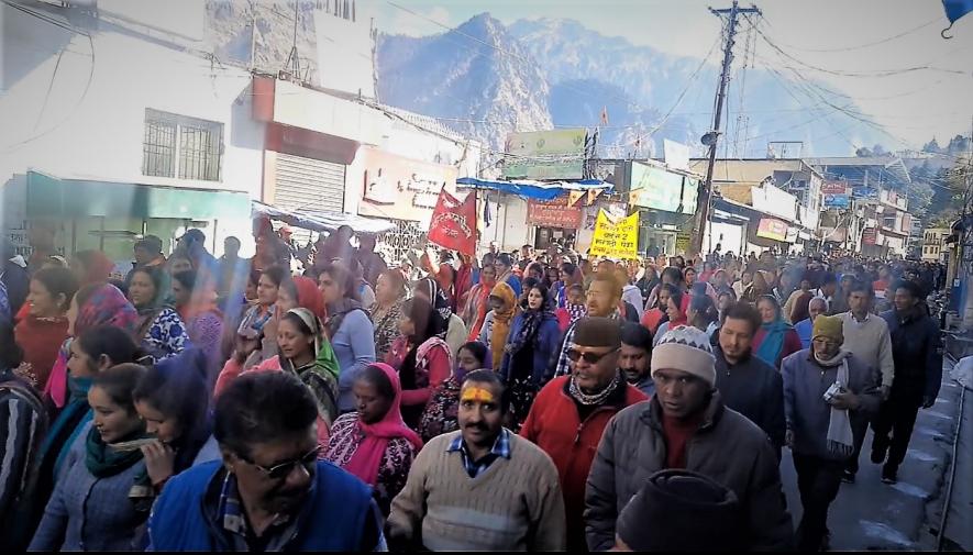 Joshimath protest