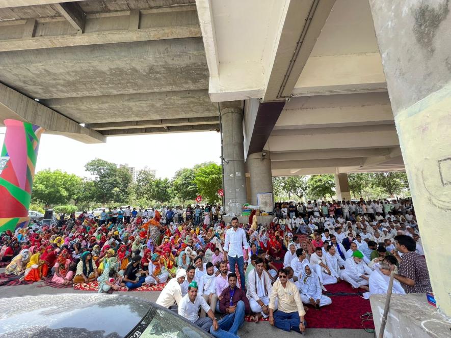 farmers protest