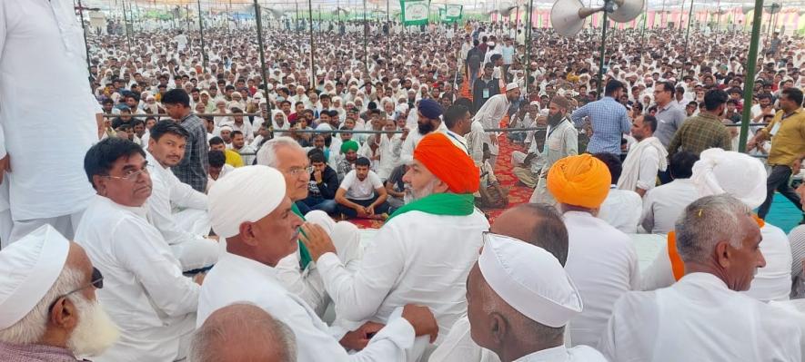 Rakesh Tikait protest