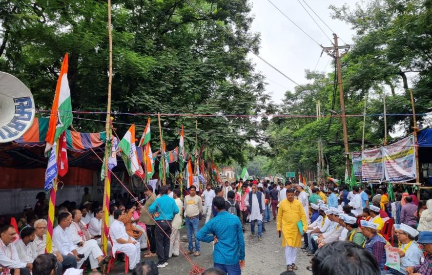 protest against manipur violence