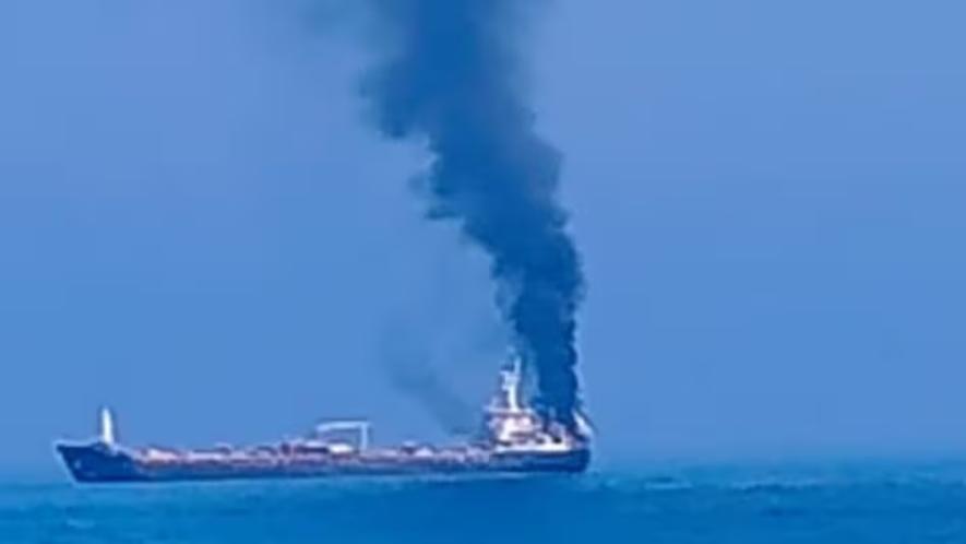 Attack on an Indian ship