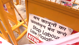 delhi workers' strike