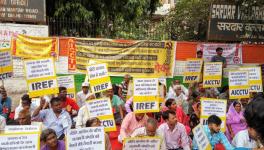 रेल के निजीकरण के खिलाफ हल्ला बोल, दिल्ली में प्रदर्शन