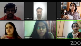 दिल्ली में ऑनलाइन शिक्षा और फ़ीस बढ़ोत्तरी को लेकर शिक्षक और छात्रों ने आवाज बुलंद की