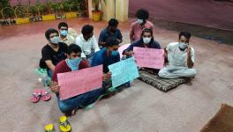 एचसीयू छात्रसंघ की भूख हड़ताल जारी