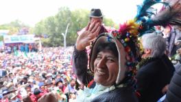 बोलिवियाई लोगों ने एक विशाल रैली में ईवो मोरालेस का स्वागत किया