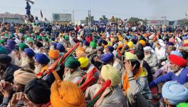 Farmers protest
