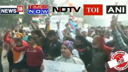 सिंघु बॉर्डर खाली करवाने आये लोगों को मीडिया ने बताया ‘स्थानीय लोग’, हिन्दू सेना का था ये ‘आयोजन’