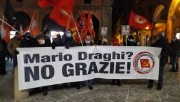 मारियो ड्रेगी के नेतृत्व वाली नई सरकार का इटली की लेफ़्ट पार्टी ने विरोध किया