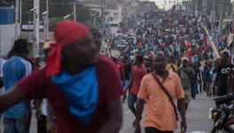 जेवेनेल मोइसे की तानाशाही के ख़िलाफ़ हैती के लोग फिर हुए लामबंद
