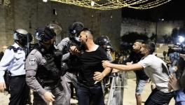गाज़ा और अल-अक़्सा पर हमले के विरोध में प्रदर्शनकारी फ़िलिस्तीनियों को गिरफ़्तार करने के लिए इज़रायल ने अभियान शुरू किया