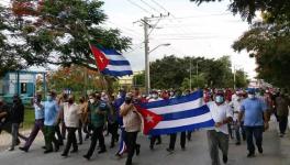 क्यूबा के लोगों ने क्रांति की रक्षा और नाकाबंदी को समाप्त करने का आह्वान किया