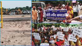 खोरी गांव विस्थापन संकट : घरों को तोड़ने की कार्रवाई शुरू, निवासियों ने जंतर मंतर पर किया प्रदर्शन