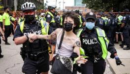 टोरंटो में बेघरों के शिविरों पर पुलिस की कार्रवाई, 26 गिरफ़्तार