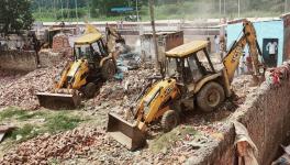 हरियाणा: सुप्रीम कोर्ट के स्टे के बाद भी रेलवे प्रशासन ने संजय नगर में शुरू की तोड़फोड़