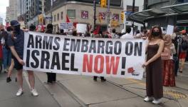 मानवाधिकार समूहों और नागरिक समाज के सदस्यों का इज़रायल पर पूर्ण हथियार प्रतिबंध का आह्वान