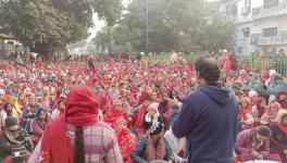Haryana: Asha workers marched to the Vidhansabha regarding their pending demands!